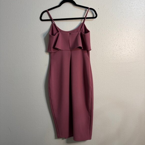 Likely Dionne Flounce Sheath Cocktail Dress, Size 4 - Picture 8 of 9